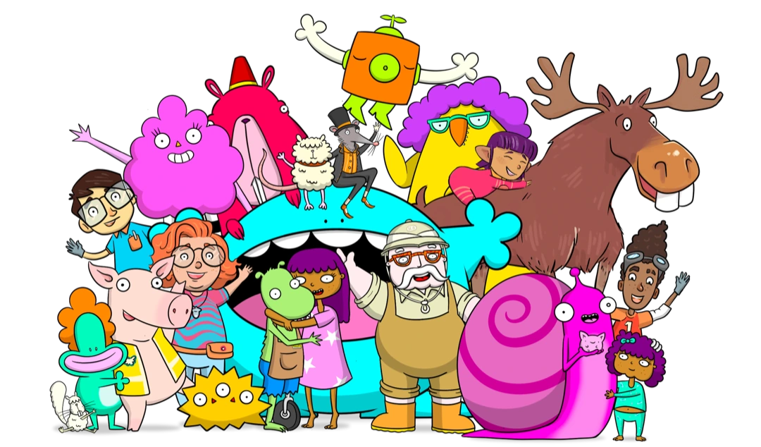 The Sooper Books cast